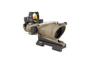 Trijicon 3.5x35mm Dual-Illuminated ACOG with RMR TA51 Mount