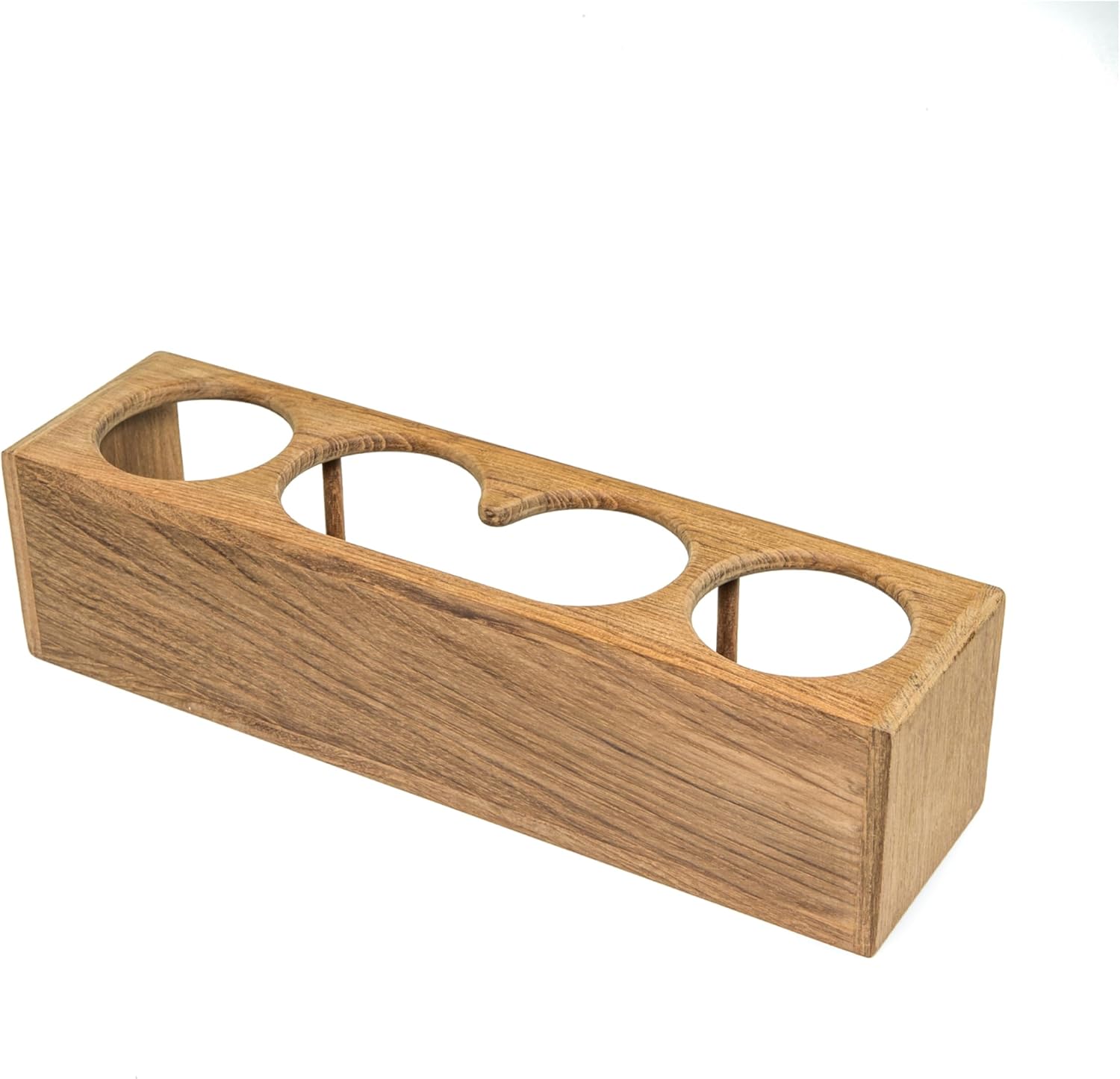 Whitecap 62632 Teak Four Drink/Binocular Rack