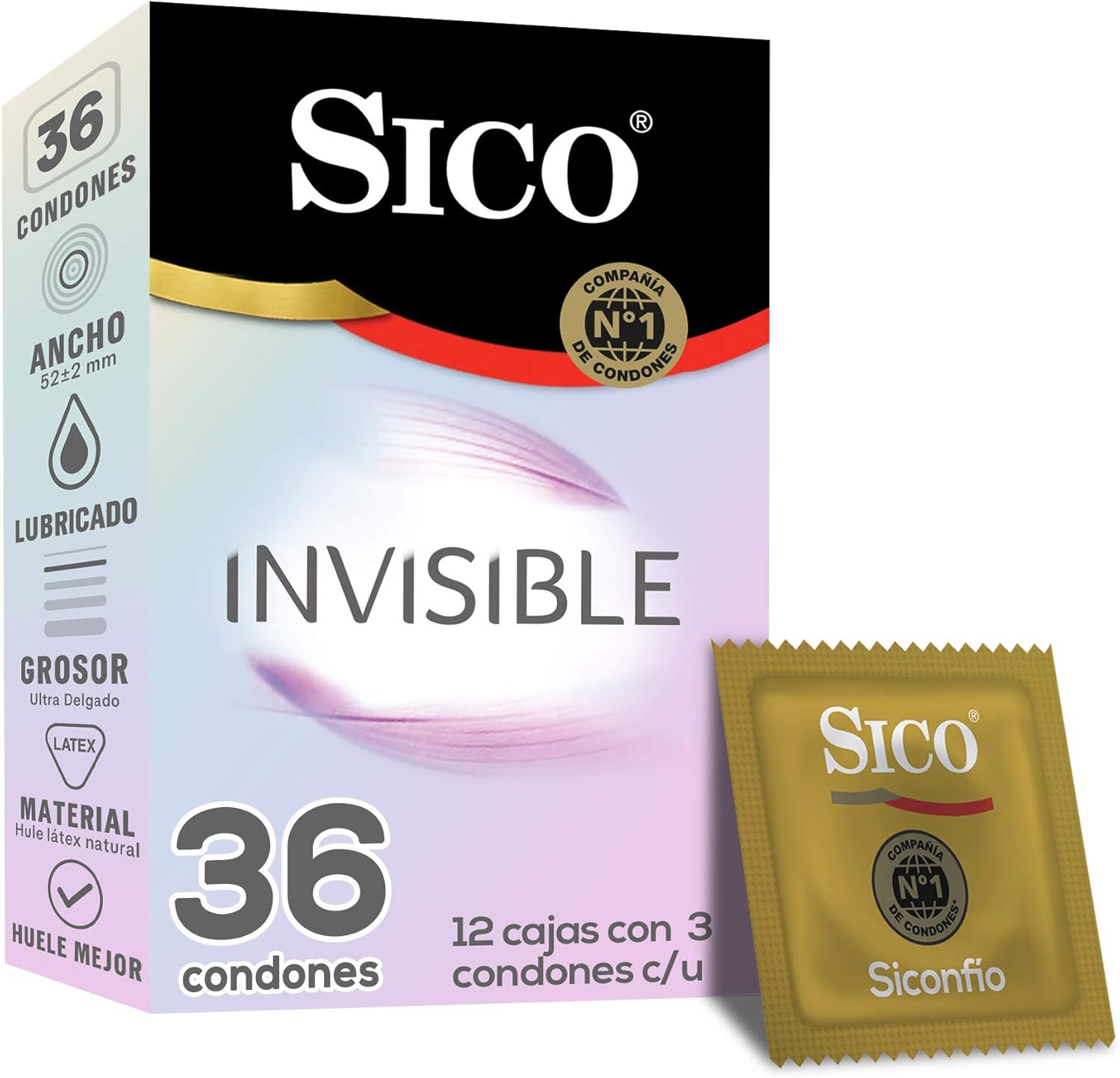 Preservativos Sico Invisible