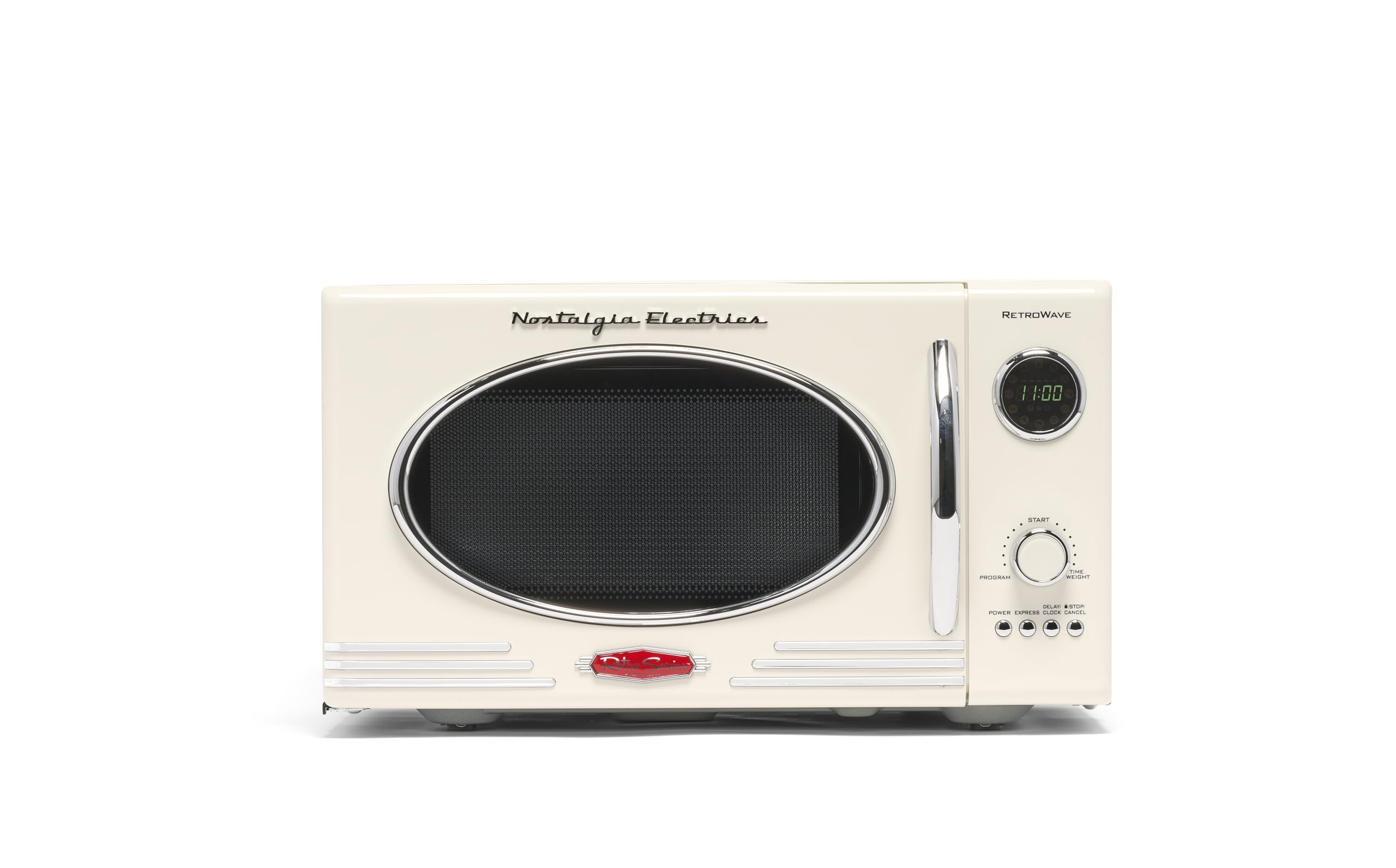 Nostalgia Retro Countertop Microwave Oven