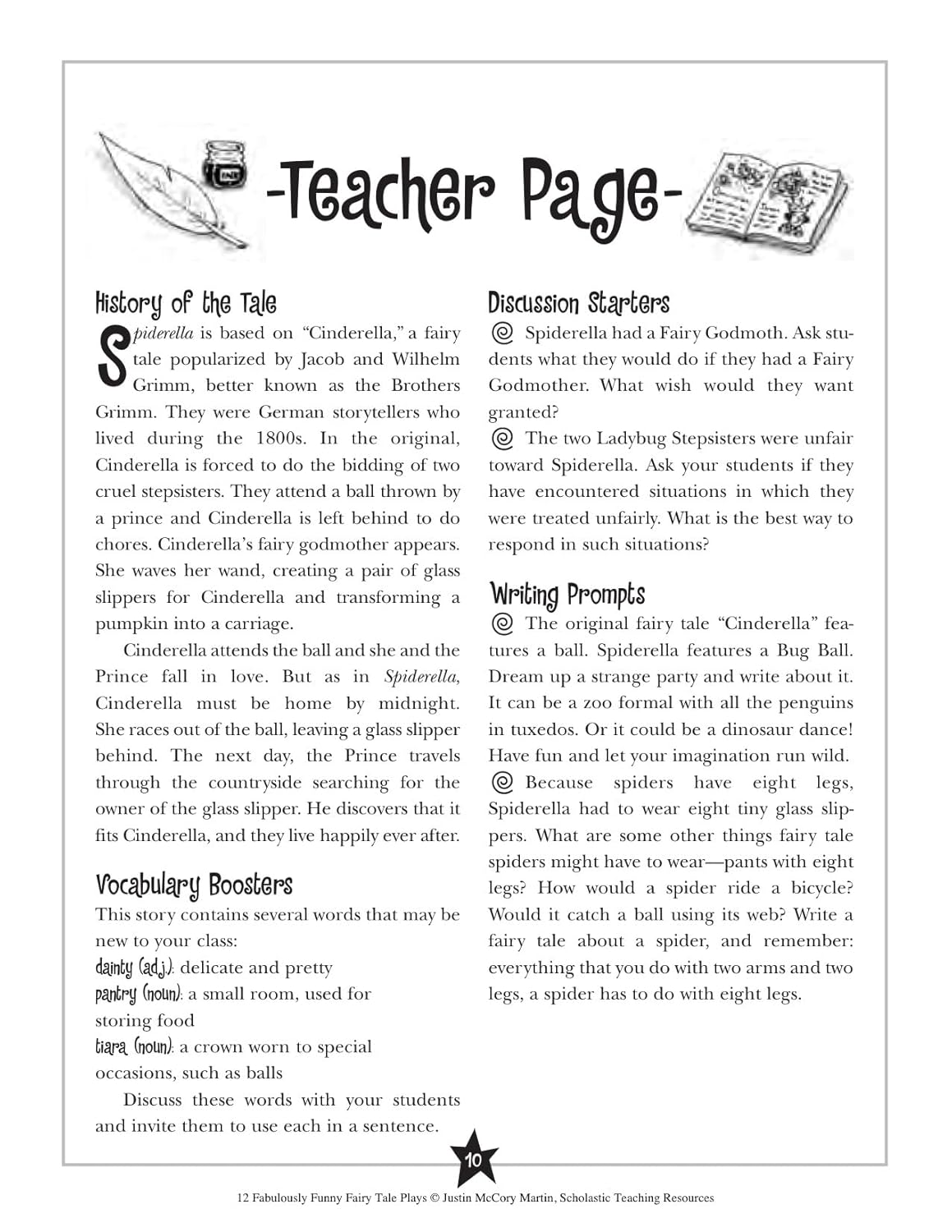 12 Fabulously Funny Fairy Tale Plays: Humorous Takes on Favorite Tales That Boost Reading Skills