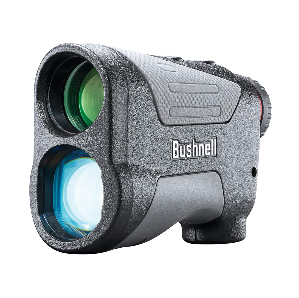 Bushnell 6x24mm Nitro 1800 Laser Rangefinder, Long Range Shooting, Hunting, A-J Ballistics, Gun Metal Gray