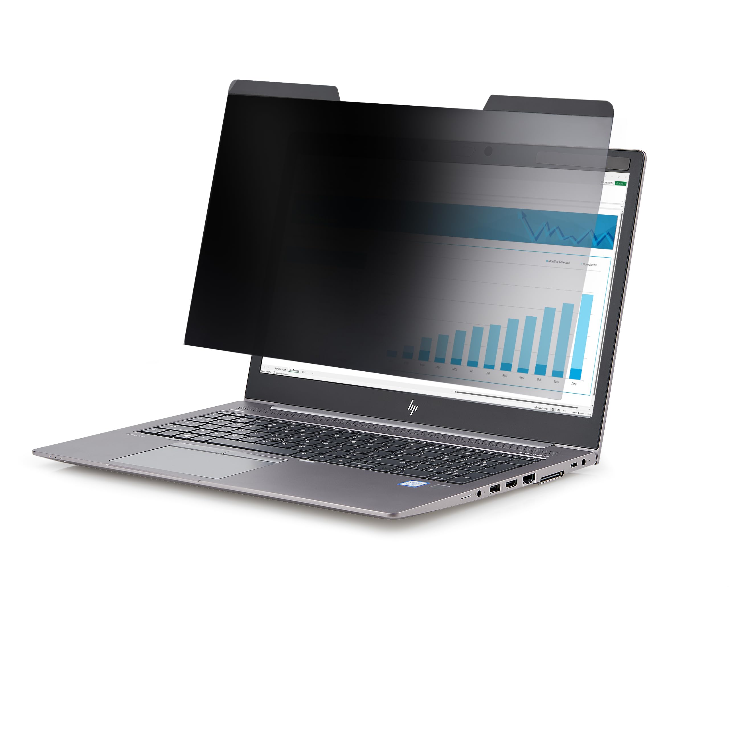 StarTech.com Magnetic Privacy Screen for 14-Inch 16:9 Laptop, Reversible Filter, Computer Screen Protector/Shield, TAA