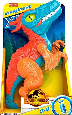 Imaginext Jurassic World Pyroraptor Fire Dino XL Figure