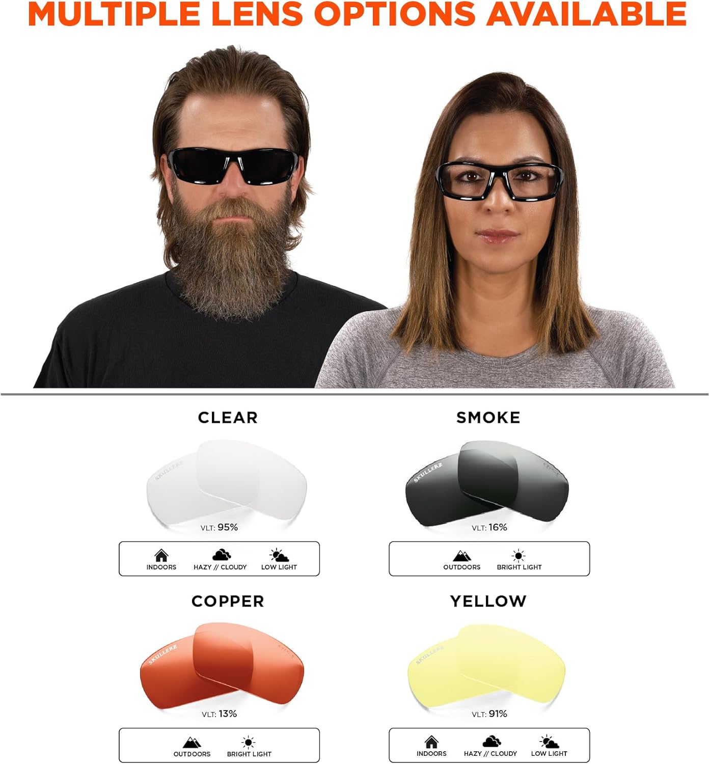 Ergodyne Skullerz ODIN Safety Glasses