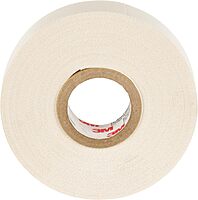 3M Glass Cloth Electrical Tape 27, 3/4 in x 66 ft, 1 Roll, Non-Corrosive Adhesive, Pressure Sensitive, High Temperature