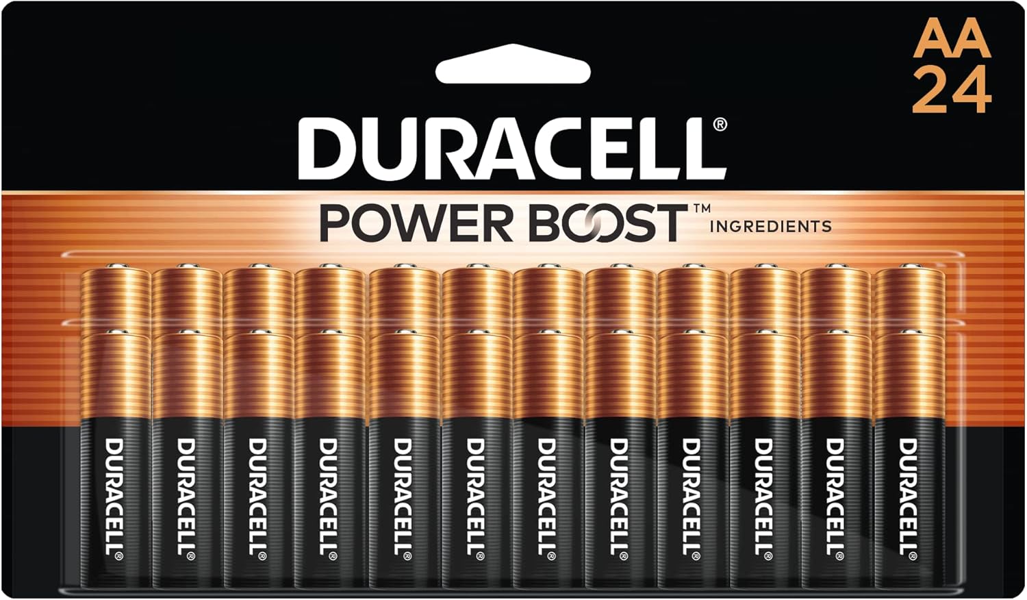 Duracell Coppertop AA Alkaline Batteries with Power Boost Ingredients