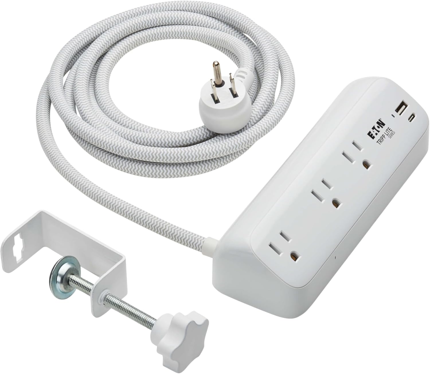 Eaton Tripp Lite Series Desk Clamp Power Strip Surge Protector