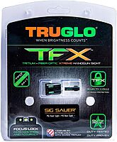 TRUGLO TFX Day/Night Handgun Sight (Tritium & Fiber-Optic)