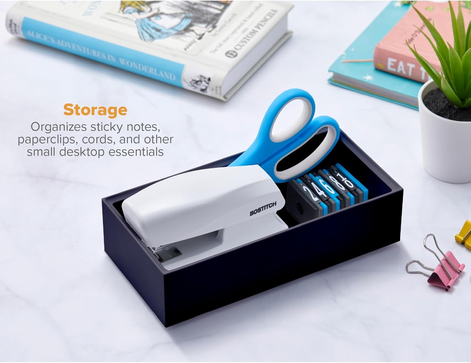 Bostitch Office Konnect Stackable Desk Organizer Accessories