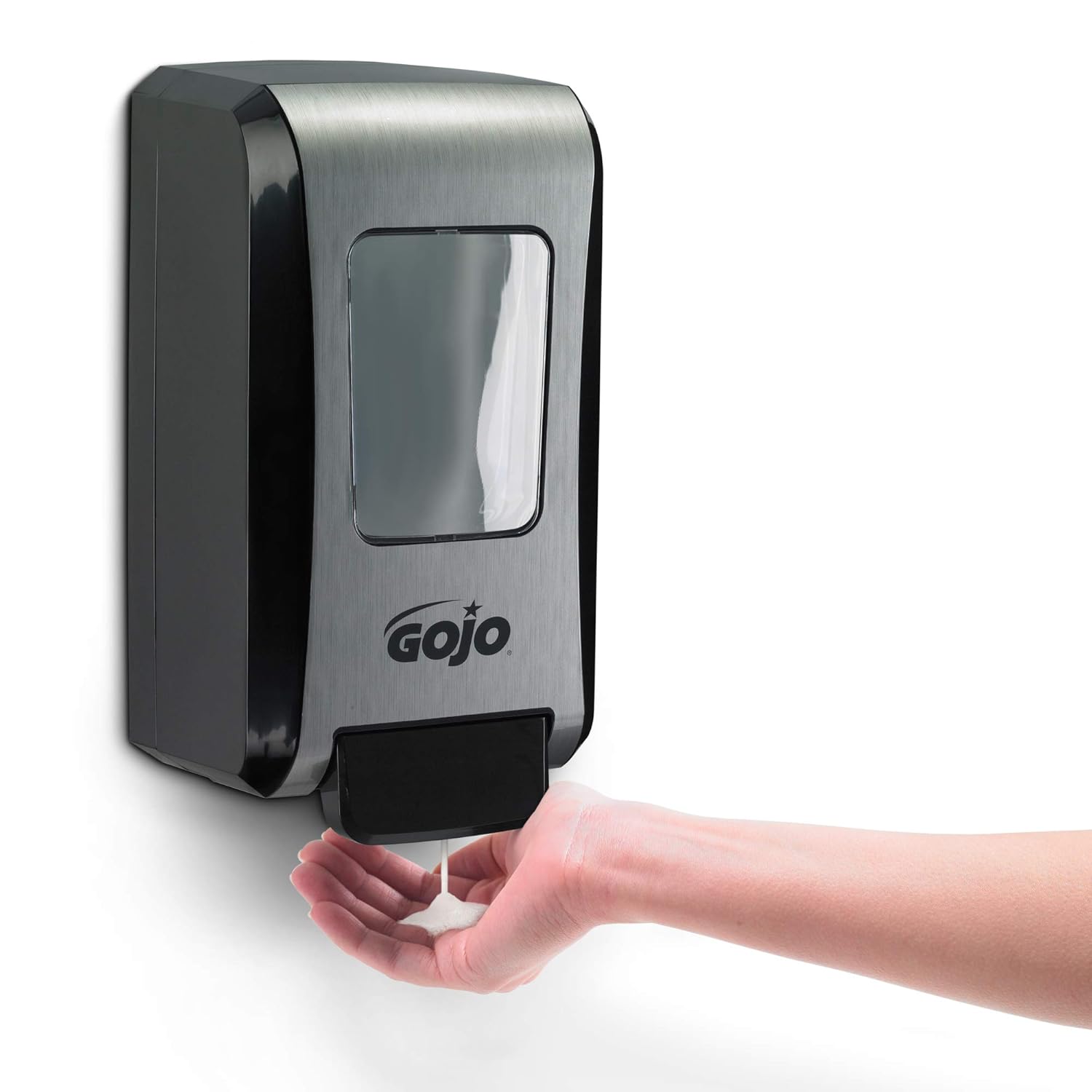 GOJO FMX-20 Push-Style Foam Soap Dispenser, 2000 mL Compatible