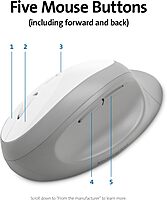 Kensington Pro Fit Ergonomic Wireless Keyboard and Mouse - Grey (K75407US)