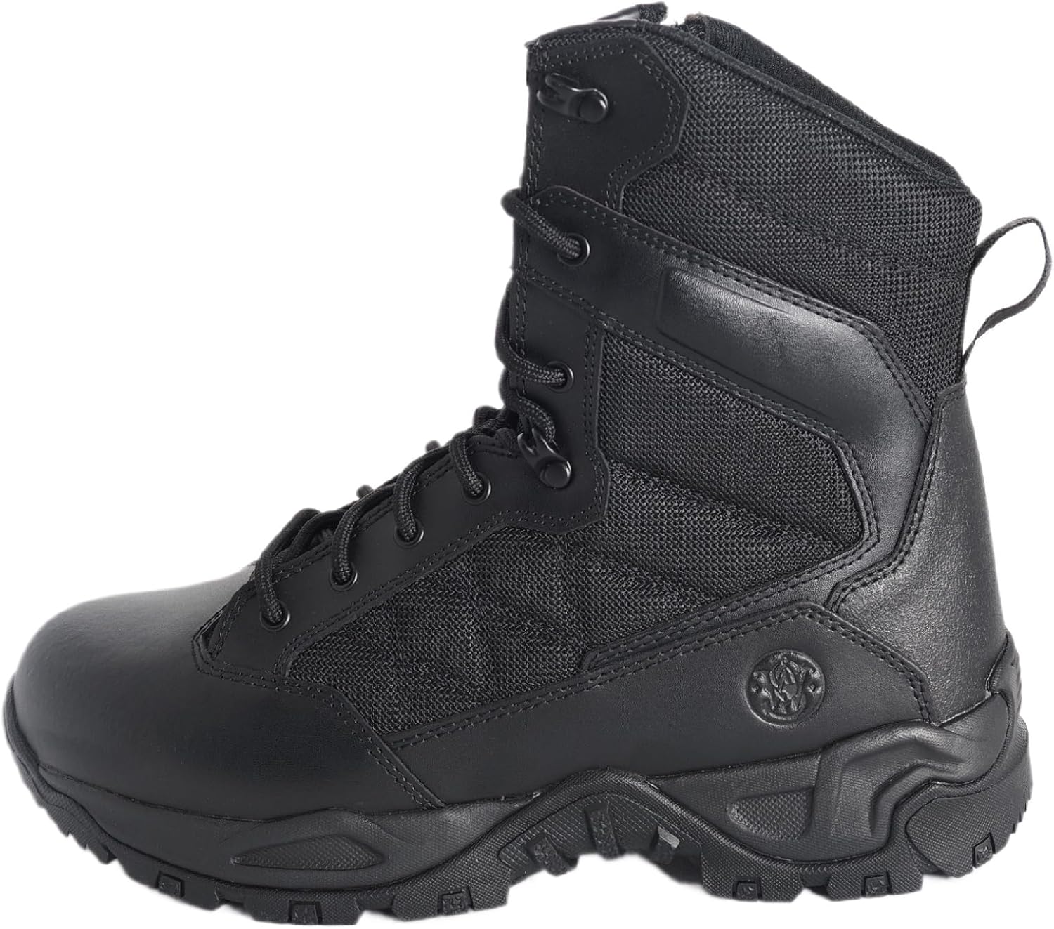 SMITH & WESSON Men's Scout 8" Hot Weather Side-Zip Polishable Toe Tactical Boots