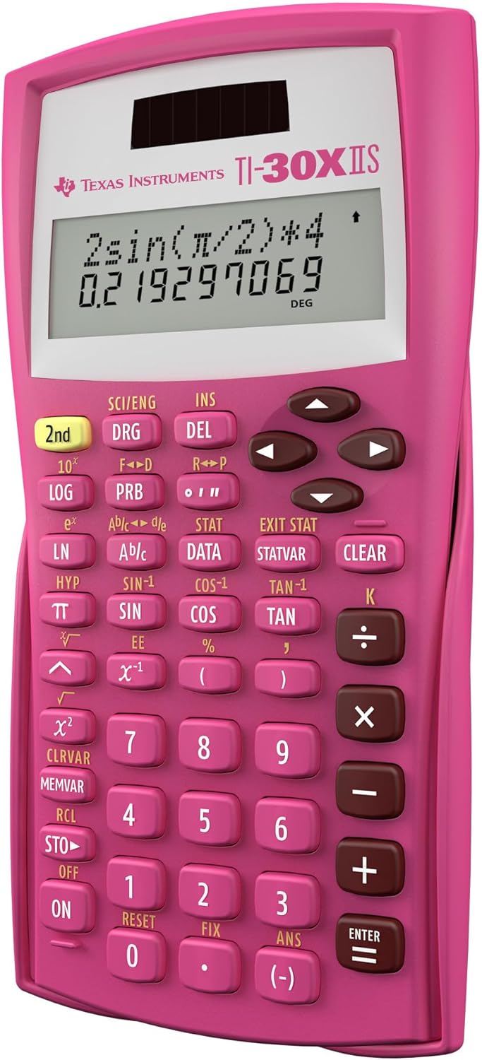 Texas Instruments TI-30X IIS Two-Line Scientific Calculator