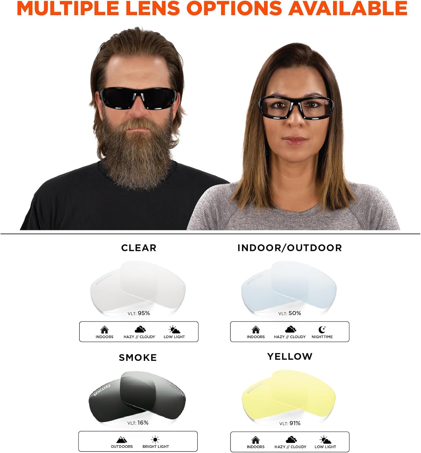 Ergodyne Skullerz ODIN Safety Glasses