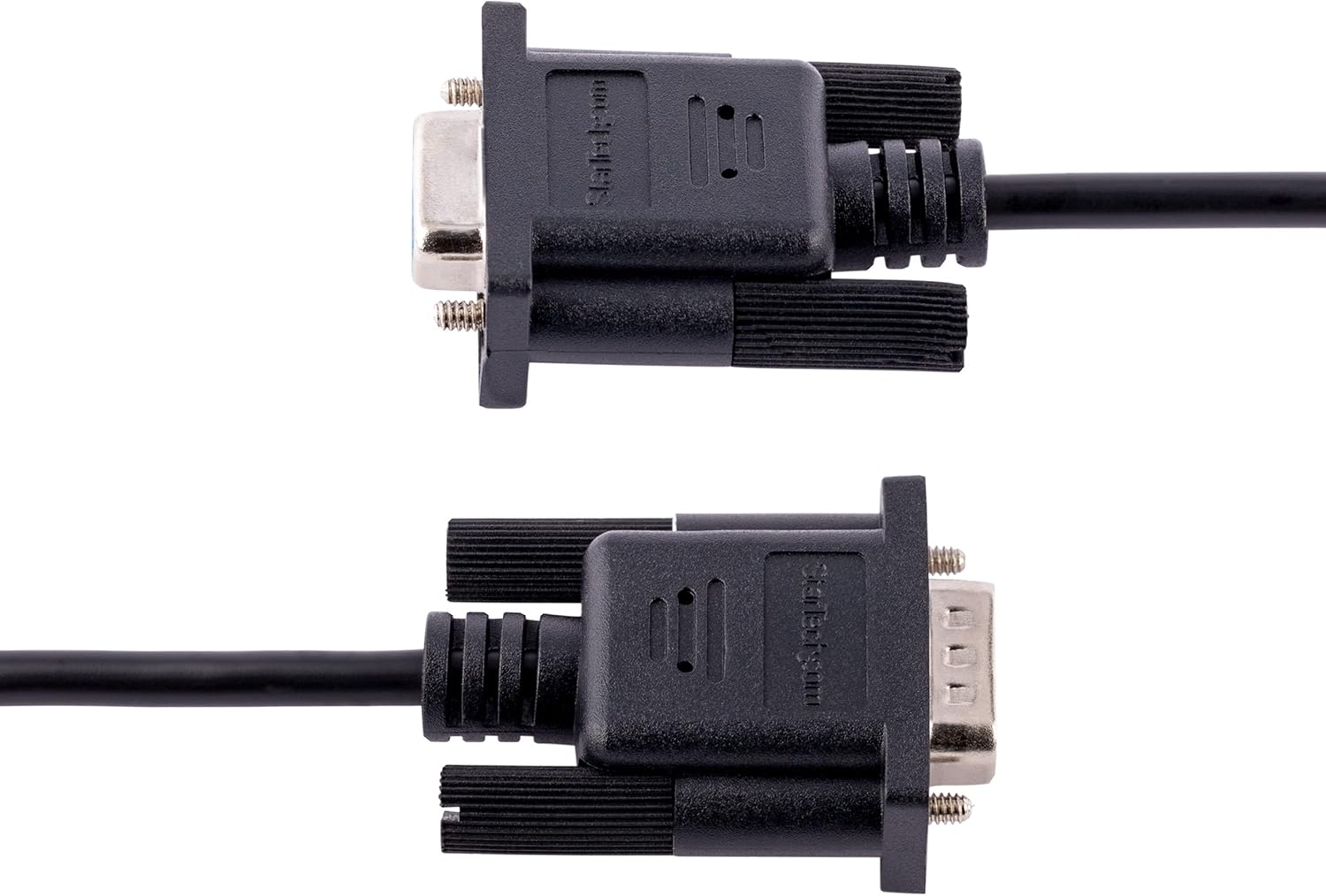 StarTech.com 3m RS232 Serial Null Modem Cable, Crossover Serial Cable withAl-Mylar Shielding