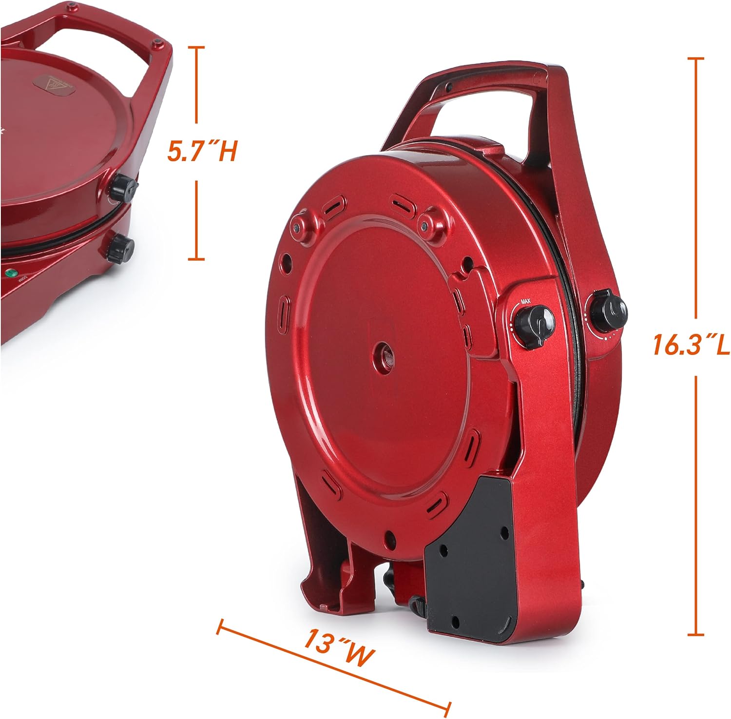 COMMERCIAL CHEF Countertop Pizza Maker