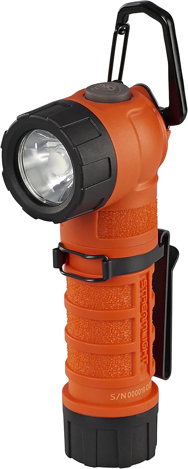 Streamlight 88837 PolyTac 90X USB 500-Lumen Multi-Fuel Right-Angle Rechargeable Flashlight