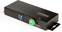 StarTech.com 7-Port Managed USB Hub with 7X USB-A, Heavy Duty with Metal Industrial Housing, ESD & Surge Protection
