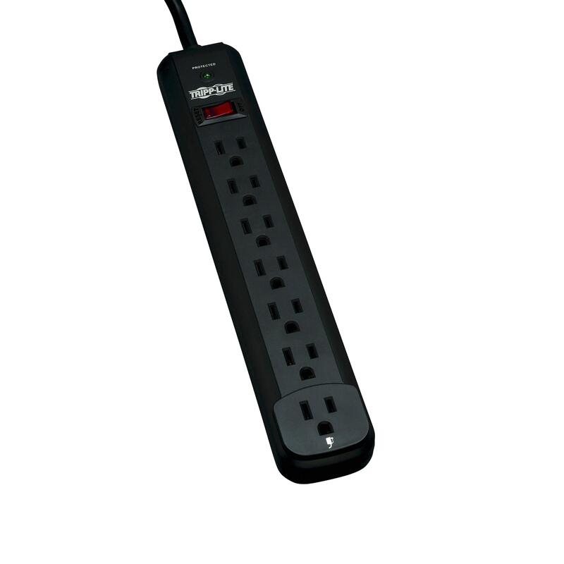 TRIPP LITE 7-Outlet Surge Protector Power Strip