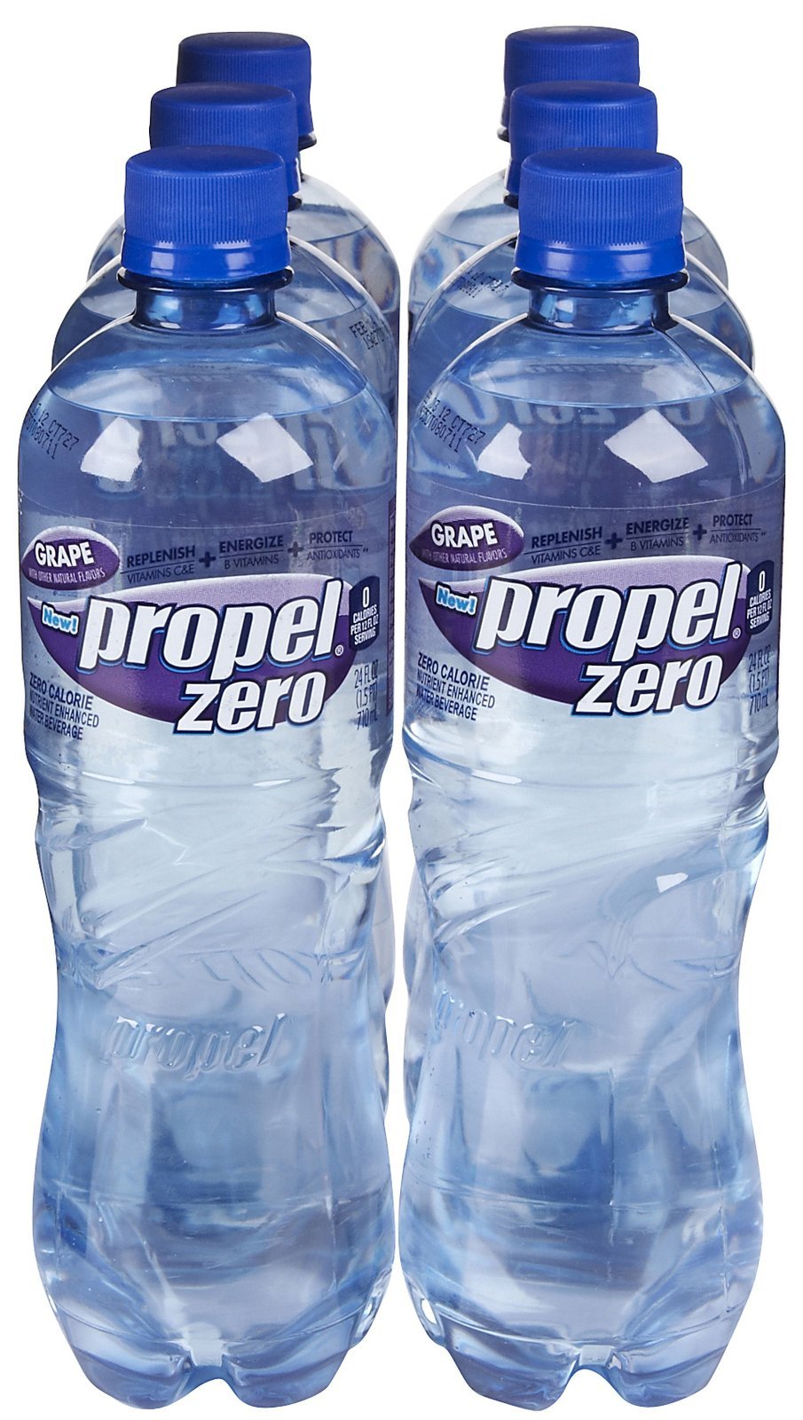 Propel® - Electrolyte Drink - Grape Fitness Water - 12.7" x 9.5" x 10.1" - CT of 12 CA