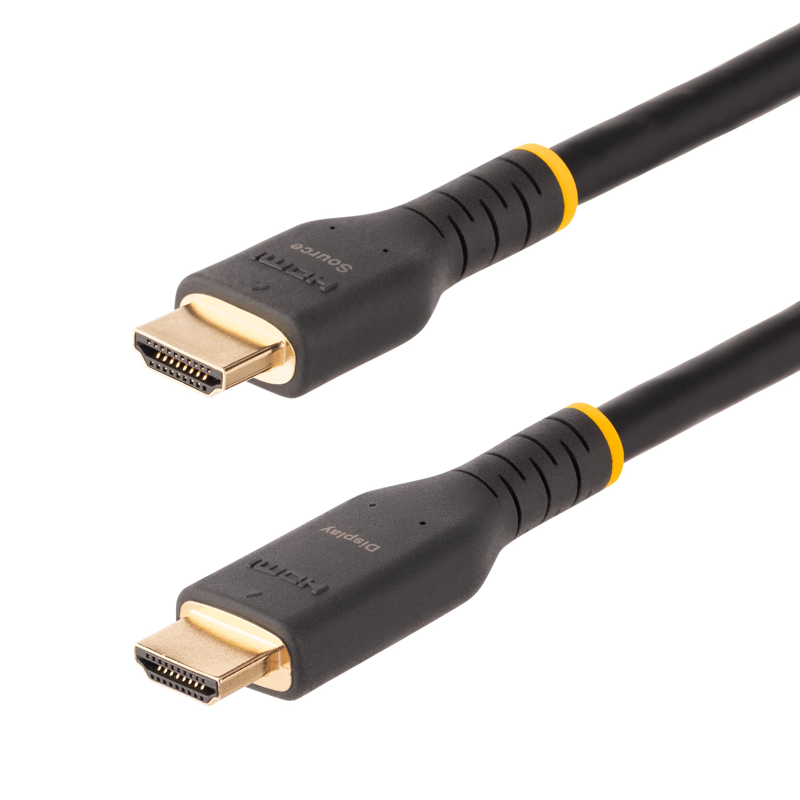 StarTech.com 23ft Active HDMI Cable withEthernet - HDMI 2.0 4K 60Hz UHD - Rugged HDMI Cord withAramid Fiber