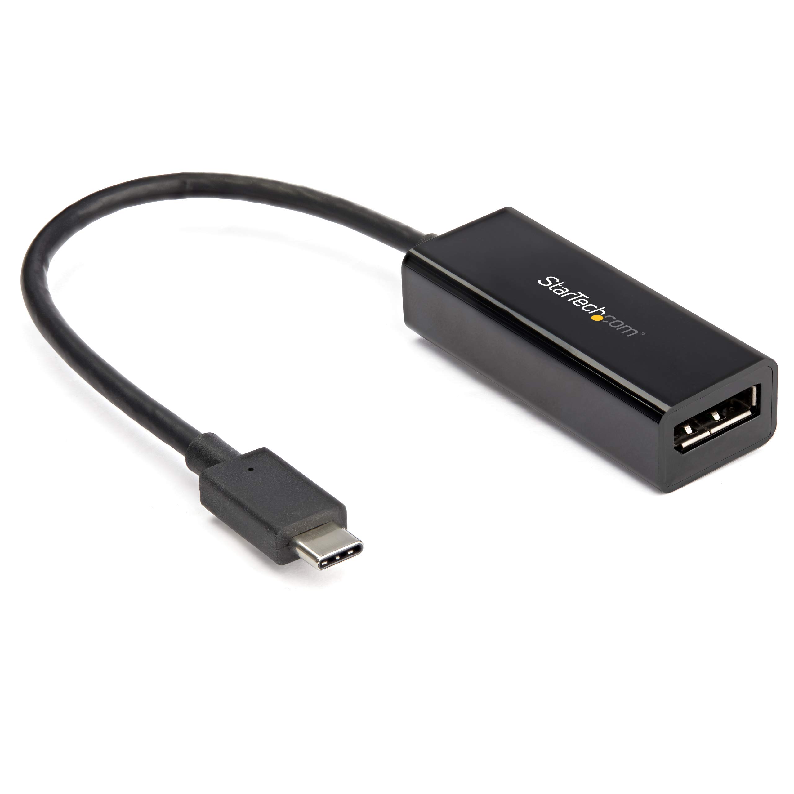 StarTech.com USB C to DisplayPort Adapter - 8K/5K/4K USB Type C to DP 1.4 Alt Mode Video Converter - HBR3/DSC/HDR