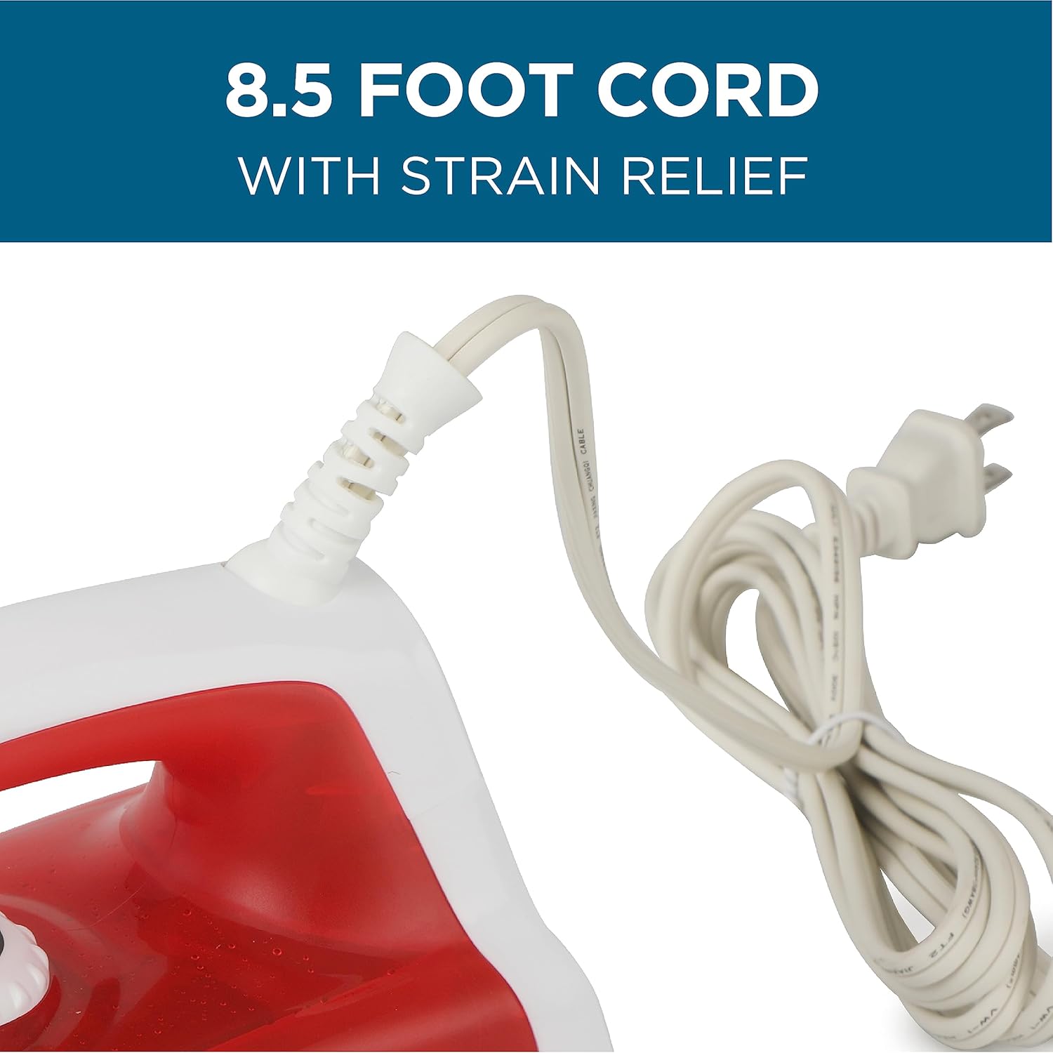 COMMERCIAL CARE 1200W Portable Steam Iron