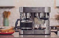 Espressione 10-Cup Combination Pump Espresso Machine, Stainless Steel