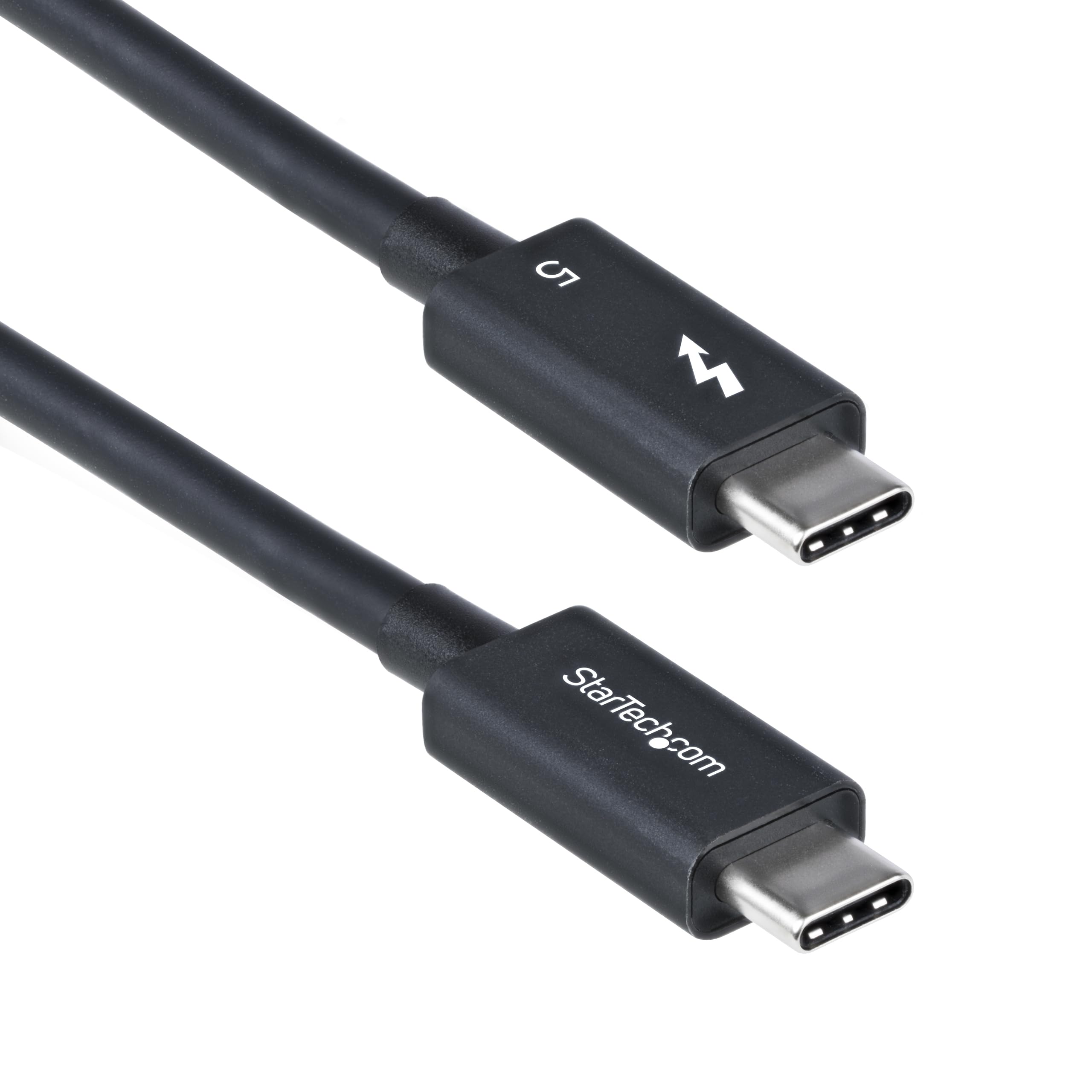 StarTech.com 3ft (1m) Thunderbolt 5 Cable, 80Gbps/120Gbps, 240W PD, 8K 60Hz, Thunderbolt Certified, TB5/TB4/USB4/USB-C