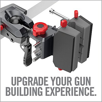 Real Avid Vise - 360° Swiveling Bench Vise for Optimal Positioning, Versatile Applications, 5" Jaw Width Vise for Cleaning