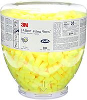 3M E-A-Rsoft Yellow Neons Uncorded Foam Ear Plugs