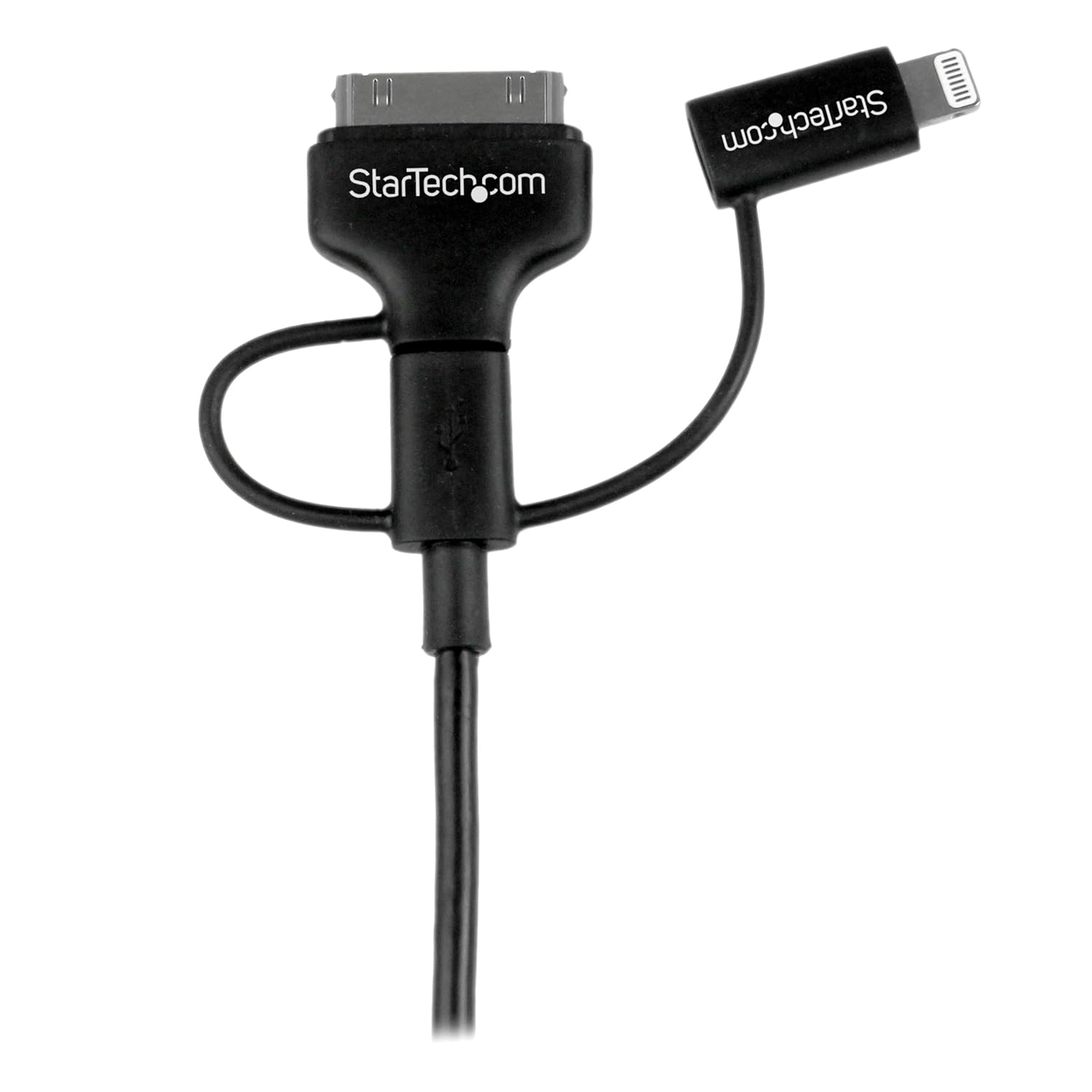 StarTech.com 3-in-1 Braided USB 2.0 Charging & Sync Cable (1m)