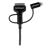 StarTech.com 3-in-1 Braided USB 2.0 Charging & Sync Cable (1m)