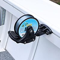 RAILBLAZA Fishing Reel Spooler System Compatible with Gunnel Track Mount for Boat or Kayaks