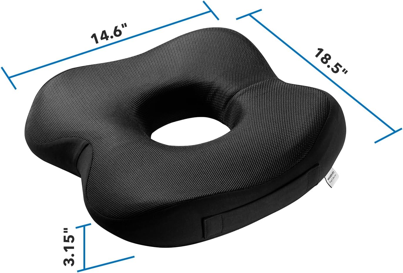 Mount-It! Office Seat Cushion, Premium Ergonomic Memory Foam with Cooling Gel