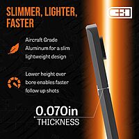 C+H Precision Red Dot Mounting Plate for Springfield Hellcat and Holosun