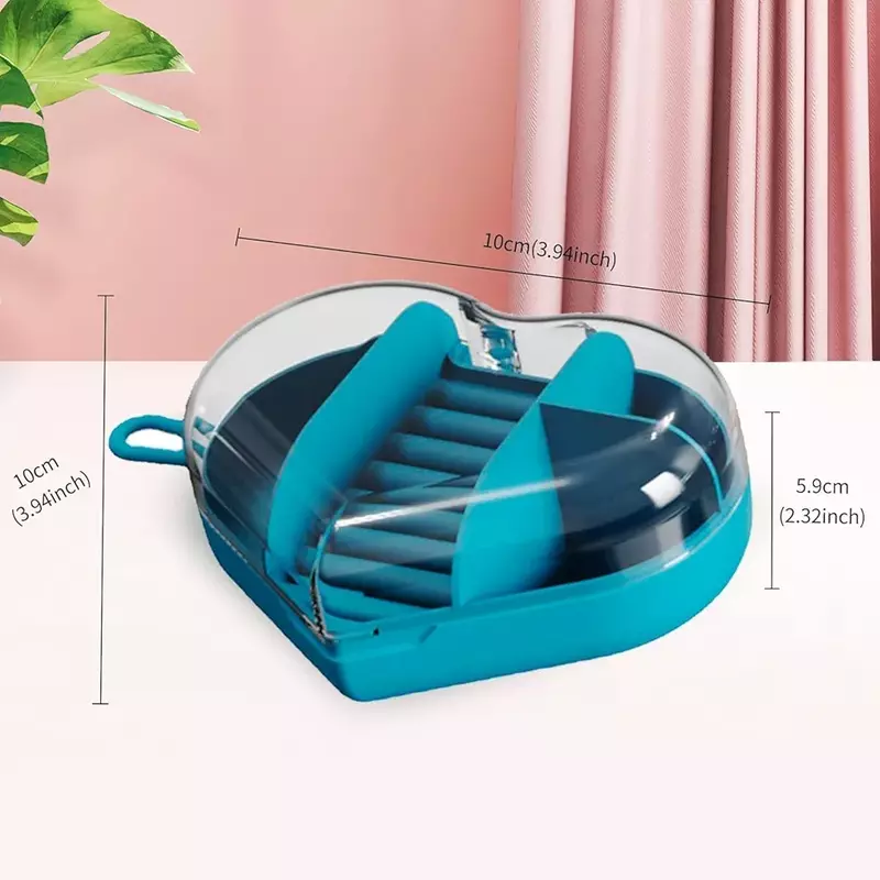 HEAT SHAPE PORTABLE JEWELRY STORAGE CASE