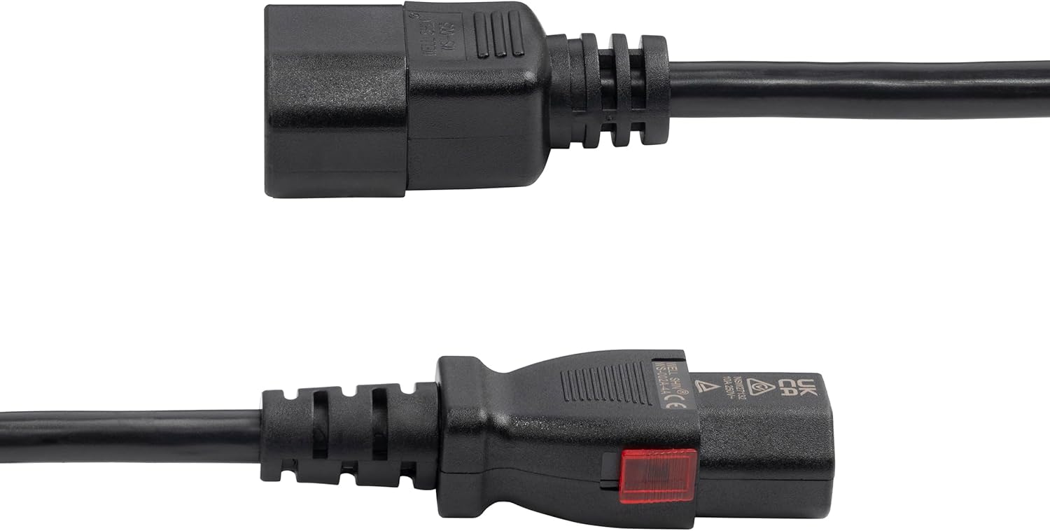 StarTech.com Power Extension Cord IEC 60320 C14 to C13