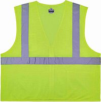 Ergodyne GloWear 8256Z Self-Extinguishing Hi-Vis Safety Vest - Type R Class 2