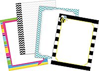 BARKER CREEK Designer Computer Paper Set, Letter Size 8.5 x 11, 200 Sheets (4 Designs)