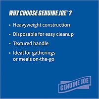 Genuine Joe Heavyweight Knife — Black, 6.3 in — 1000/Carton