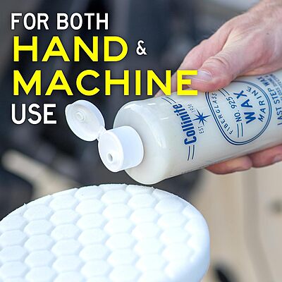 Collinite 925 Wax- Marine/RV Carnauba + Polymer Wax Sealant for Long-Lasting Fiberglass Protection. Easy to Apply+DA