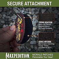 MAXPEDITION Ronin 3D PVC Morale Patch