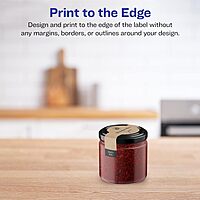 Avery Kraft Brown Wraparound Band Labels, Sure Feed Technology, 1.5" x 3.5", Cigar Band Labels, 150 Total, Print-to-The-Edge, Laser/Inkjet Printable 150 labels