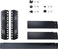 StarTech.com 2-Post 4U Desktop Server Rack, Small Open Frame 19in Computer Rack