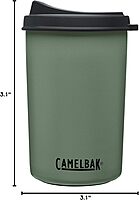 CamelBak MultiBev Insulated Stainless Steel Water Bottle & Travel Cup 17 oz