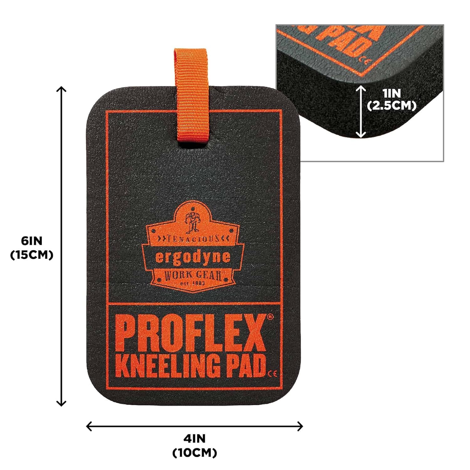 ERGODYNE ProFlex 365 Mini Kneeling Pad (4in x 6in x 1in)