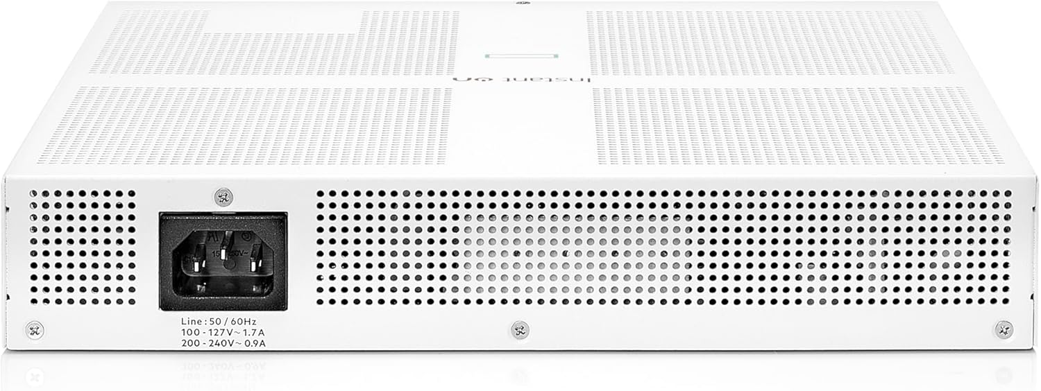 HPE Networking Instant On Switch Series 1930 8-Port Gb Smart-Managed Layer 2+ Ethernet Switch with PoE | 8X 1G | 2X SFP | 8X