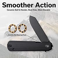 CIVIVI Sendy 3-in-1 Multitool Pocket Knife, Ben Petersen Designed